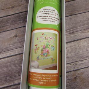 Oopsy Daisy Exotic Kingdom Shelly Kennedy 60 Fabric Wall Art Decals For Kids